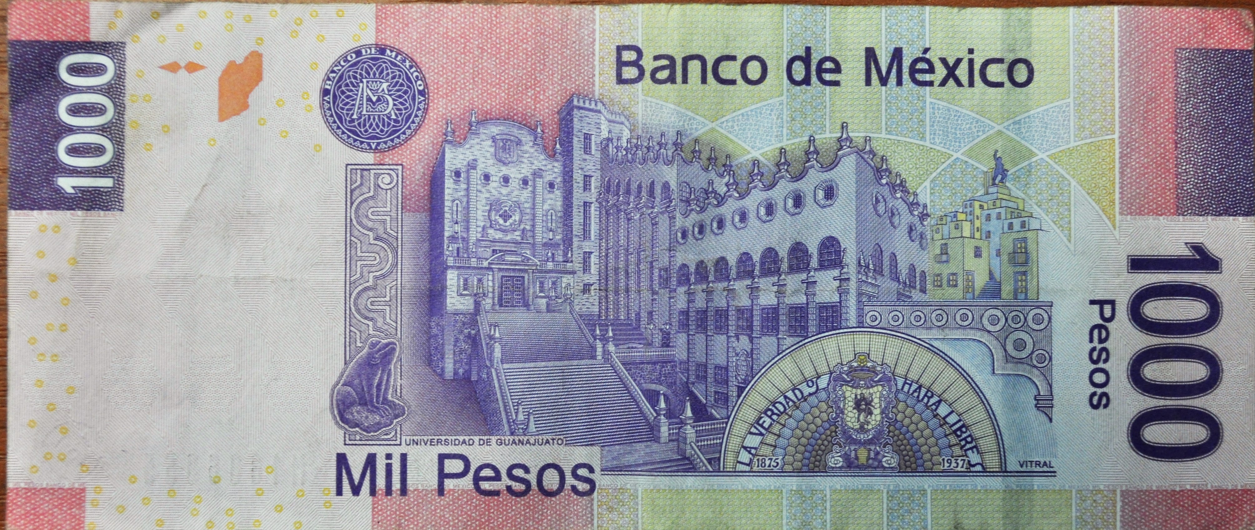 Мексика 1000 Песо 2007