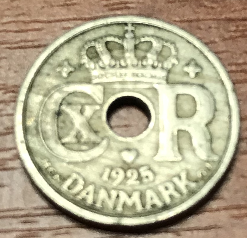 Дания 10 эре, 1925