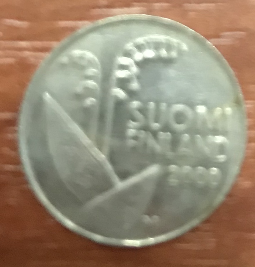 Финляндия 10 пенни, 2000
