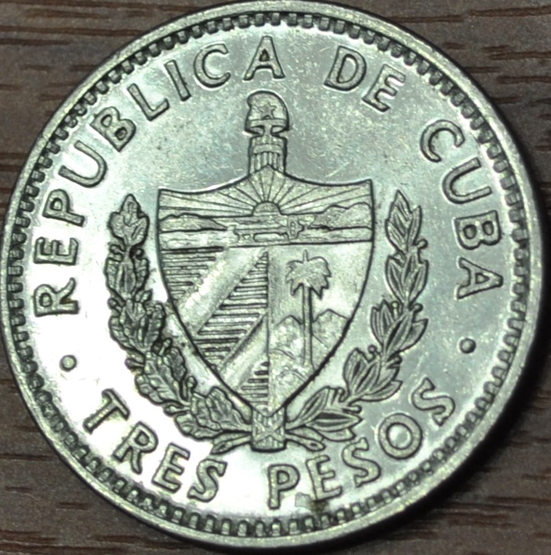 3 песо 1995 (Че) Куба