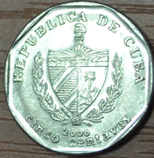 5 сентаво 2000 (Куба конвертируемый)