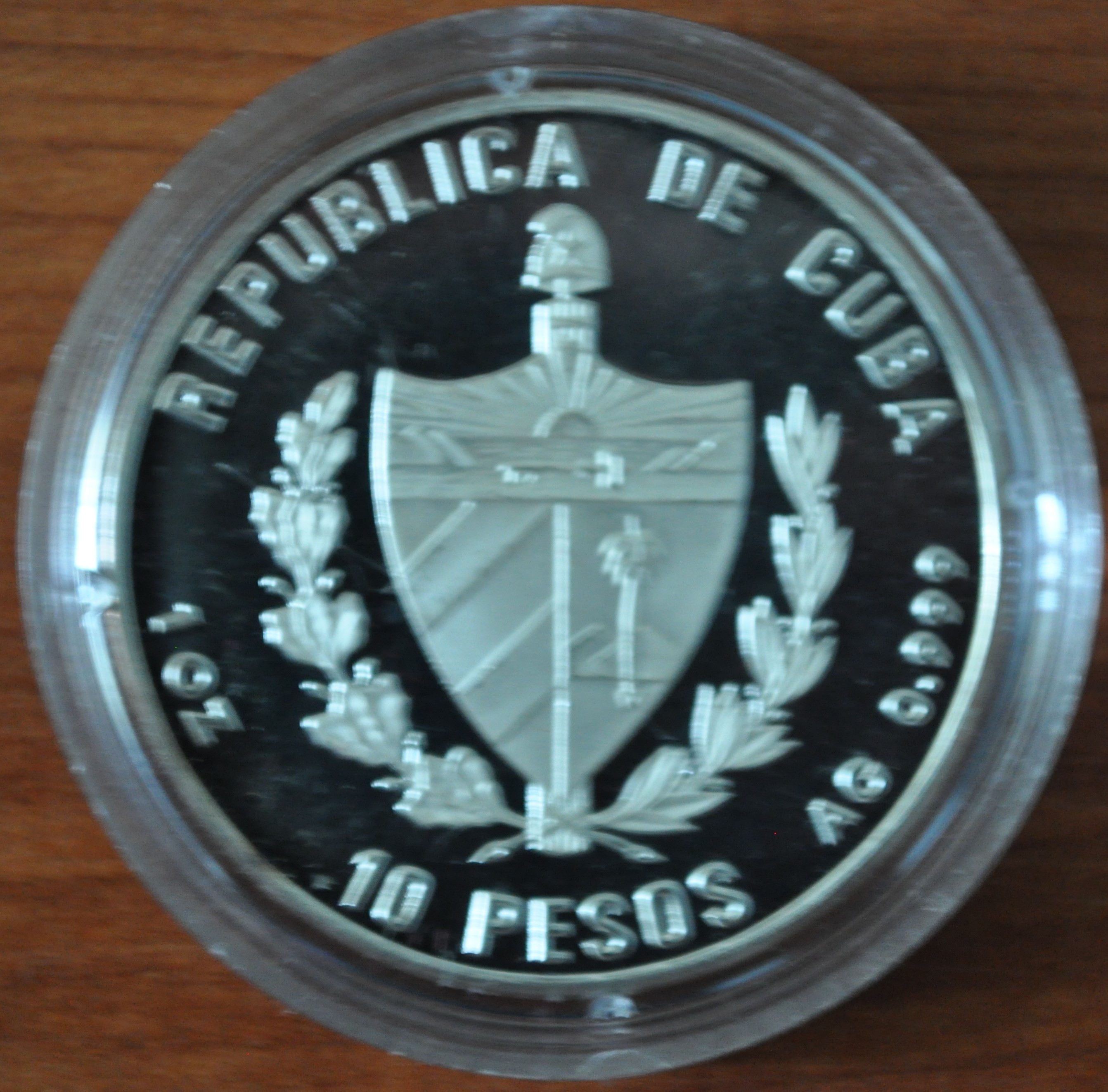 10 песо 1993. Федерико Гарсиа Лорка