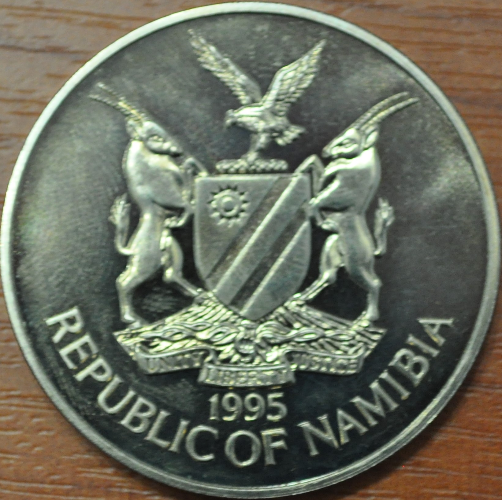 10 долларов 1995 (50 лет ООН - Намибия)