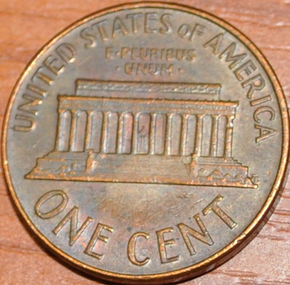 1 цент 1968 (США D)