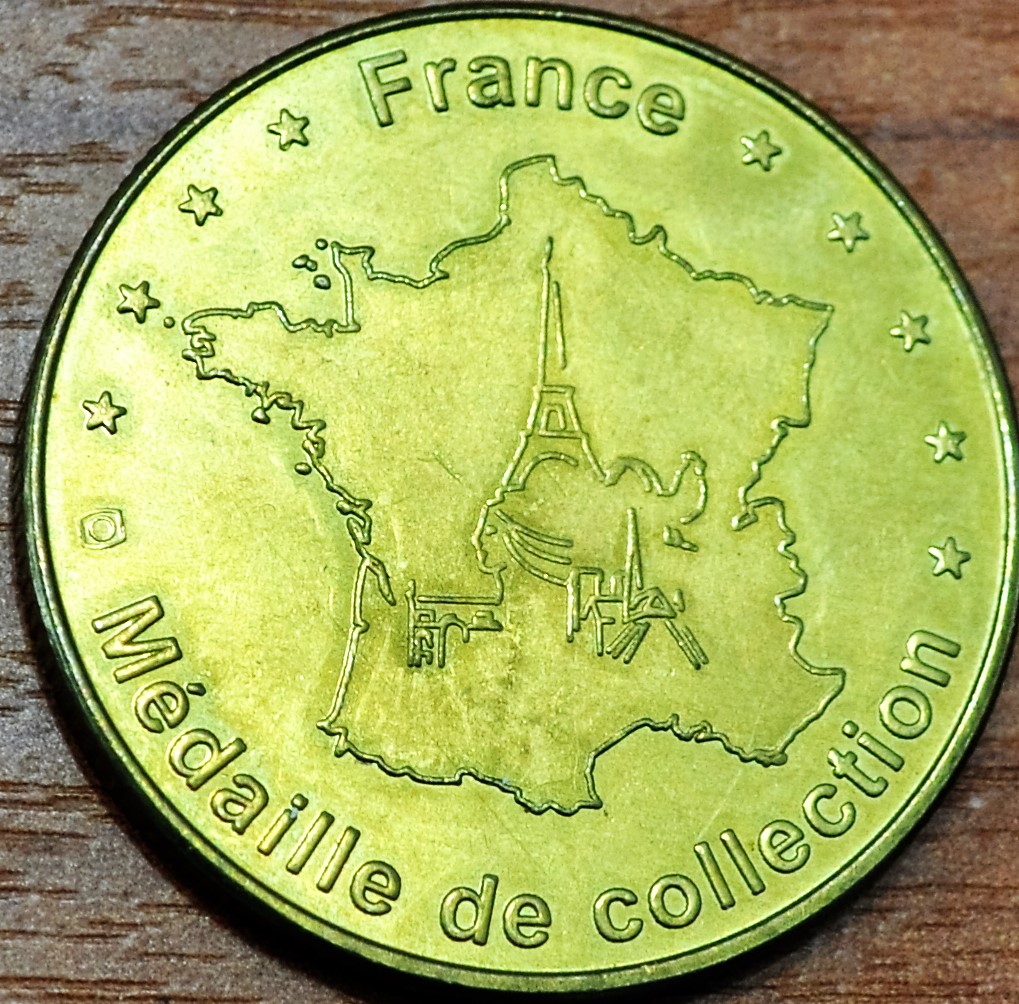 Коллекционный жетон (Франция, Орлеан, Жанна дАрк)